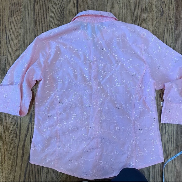 Lemon Grass Studio Women's Button Down Blouse Size Small - Picture 8 of 9